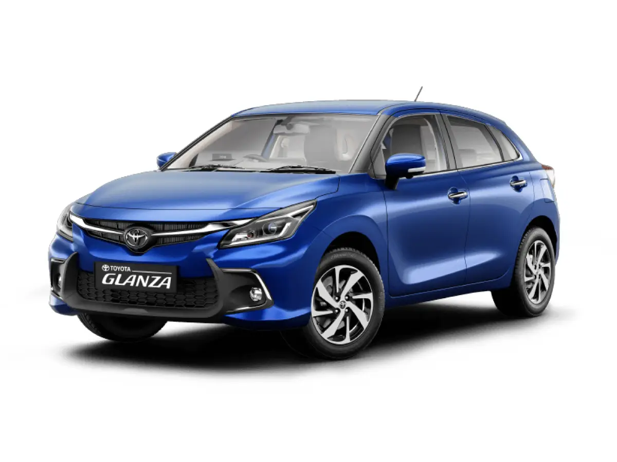 Toyota Glanza Insta Blue